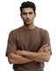 Chocolate Brown Premium Cotton T-Shirt