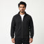 Wilderness Eagle Graphic Back Print Full-Zip Sweatshirt – Black