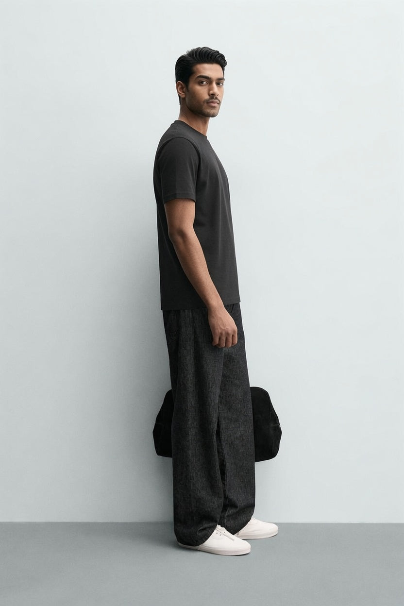Black Premium Cotton T-Shirt