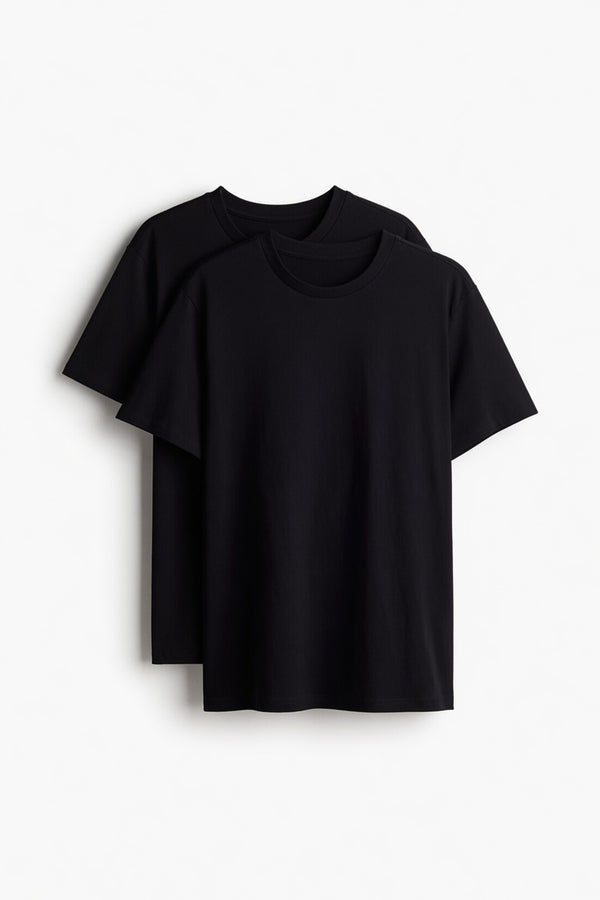 Premium Cotton T-Shirt 2-Pack Bundle - AR05