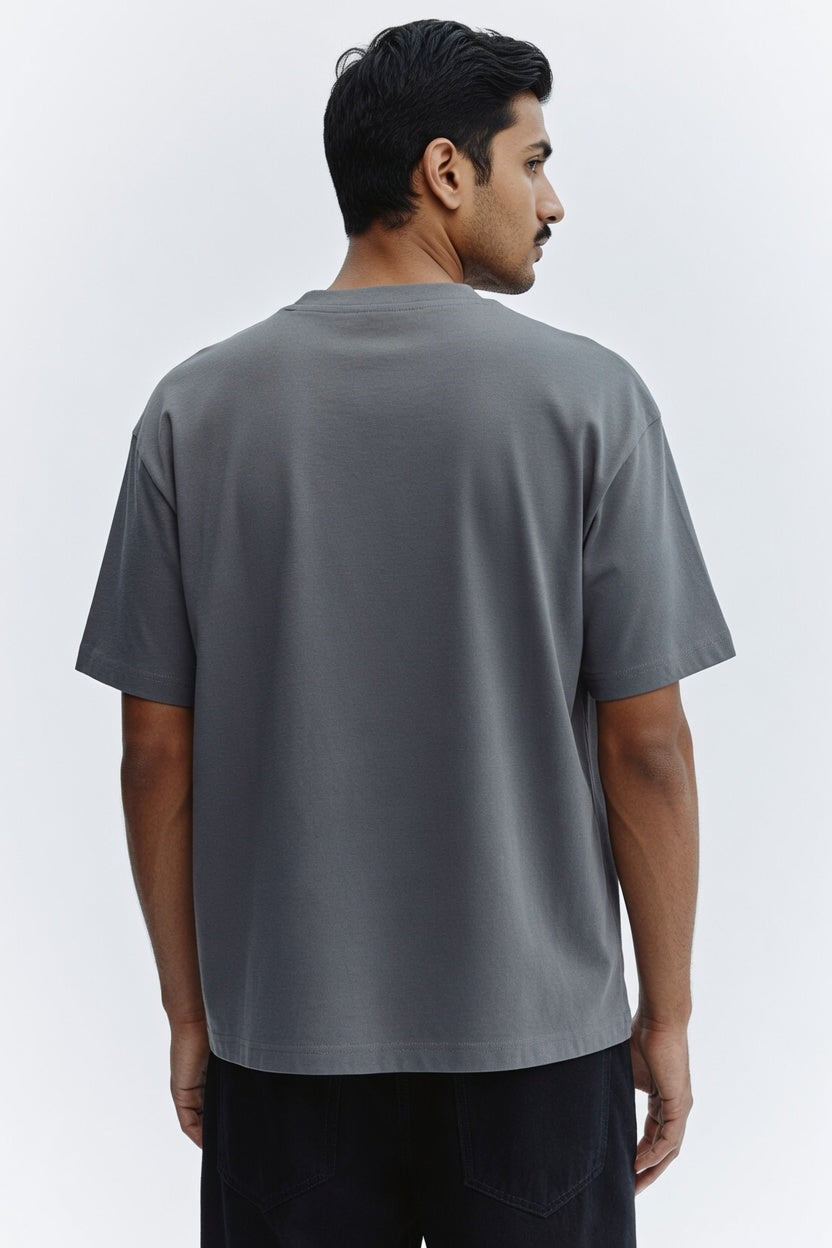 Classic Gray Premium Cotton T-Shirt