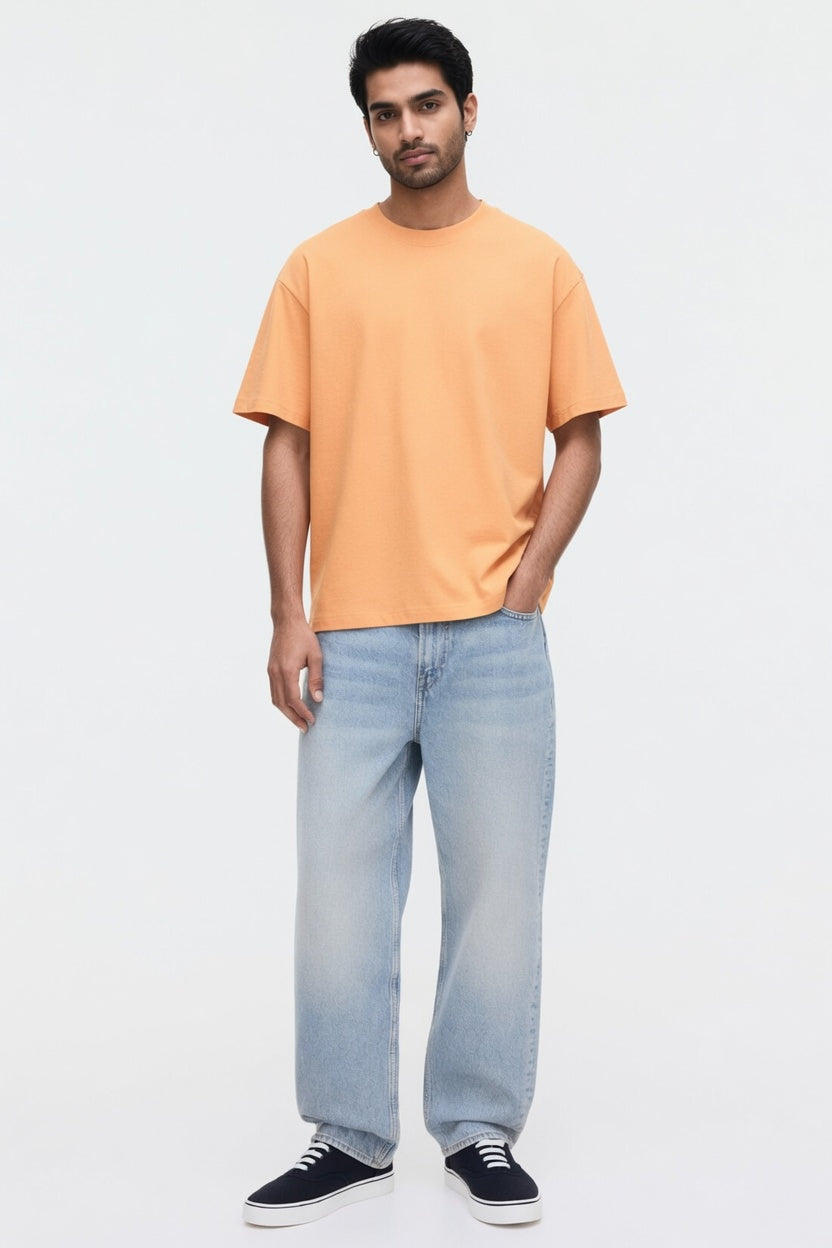 Orange Premium Cotton T-Shirt Main image
