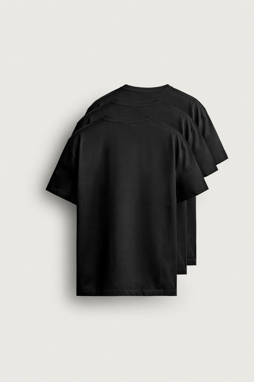 Black Premium Cotton T-Shirt