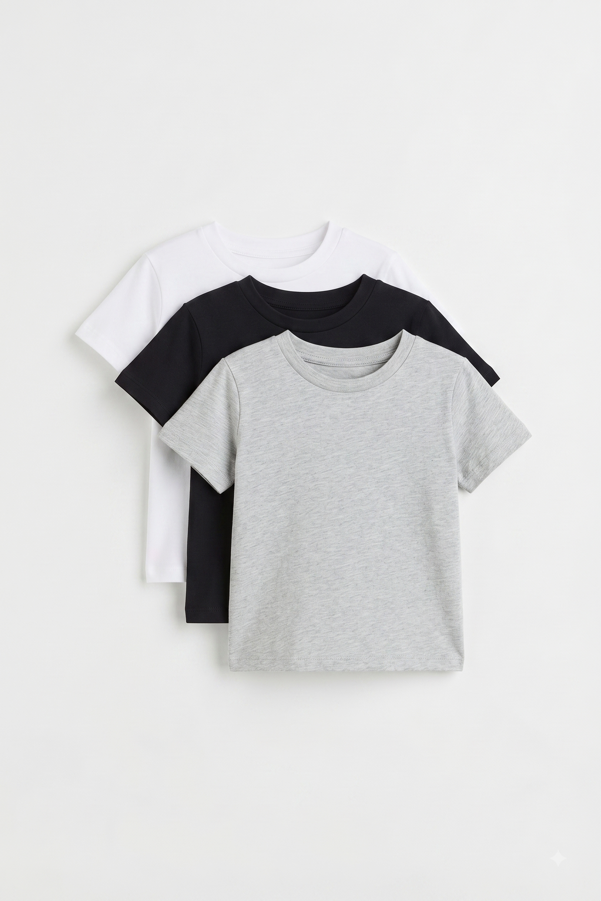 Kids Premium Cotton T-Shirt 3-Pack KD01 Main image