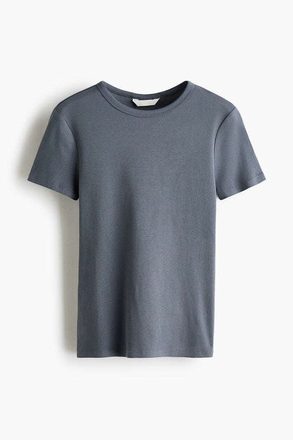 Gray Premium Cotton T-Shirt