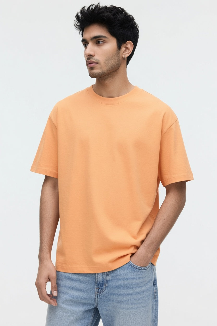 Orange Premium Cotton T-Shirt Secondary image