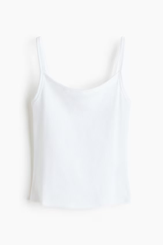 Listing 1  women white,brow,black tank top