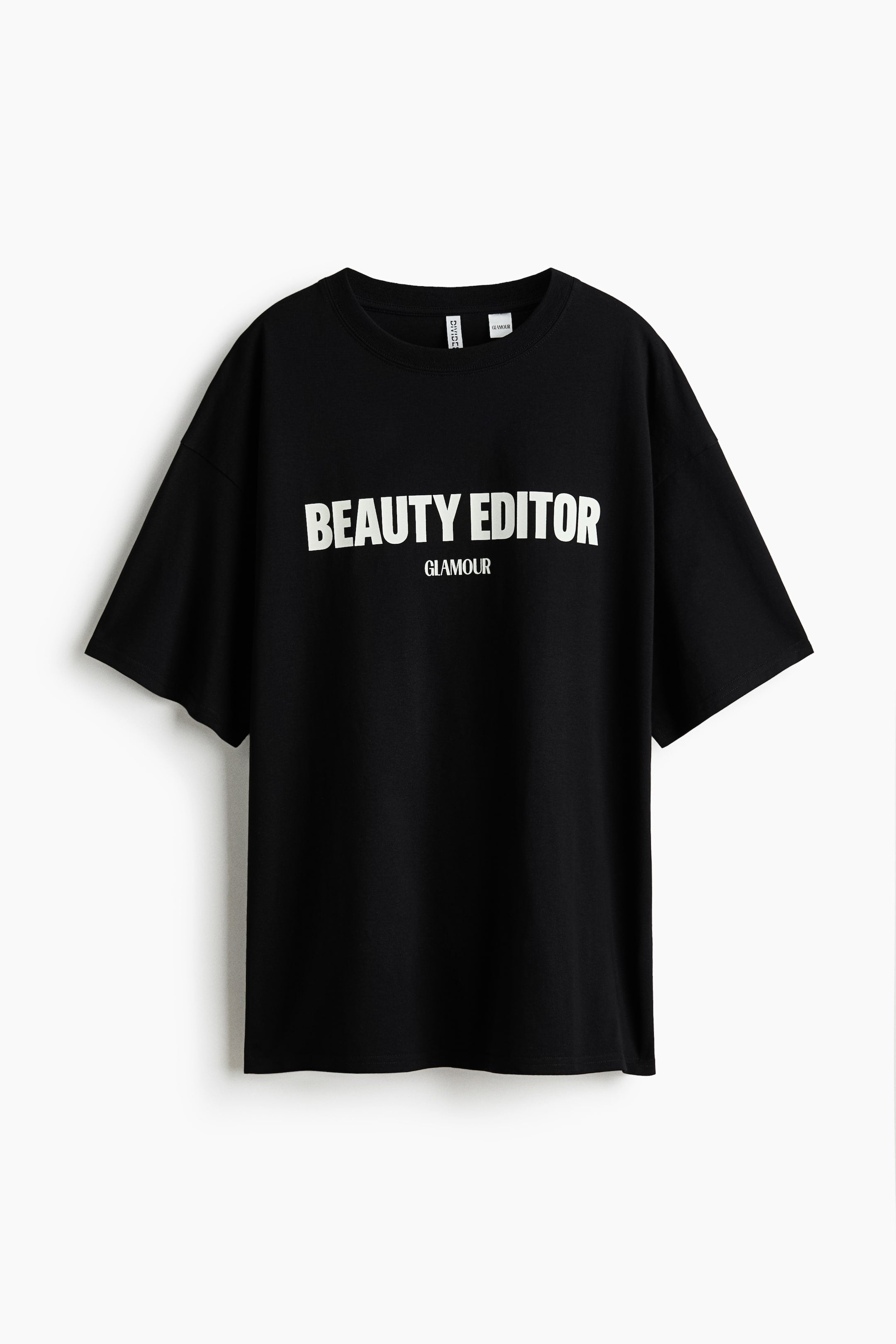 Black Premium Printed Cotton T-Shirt