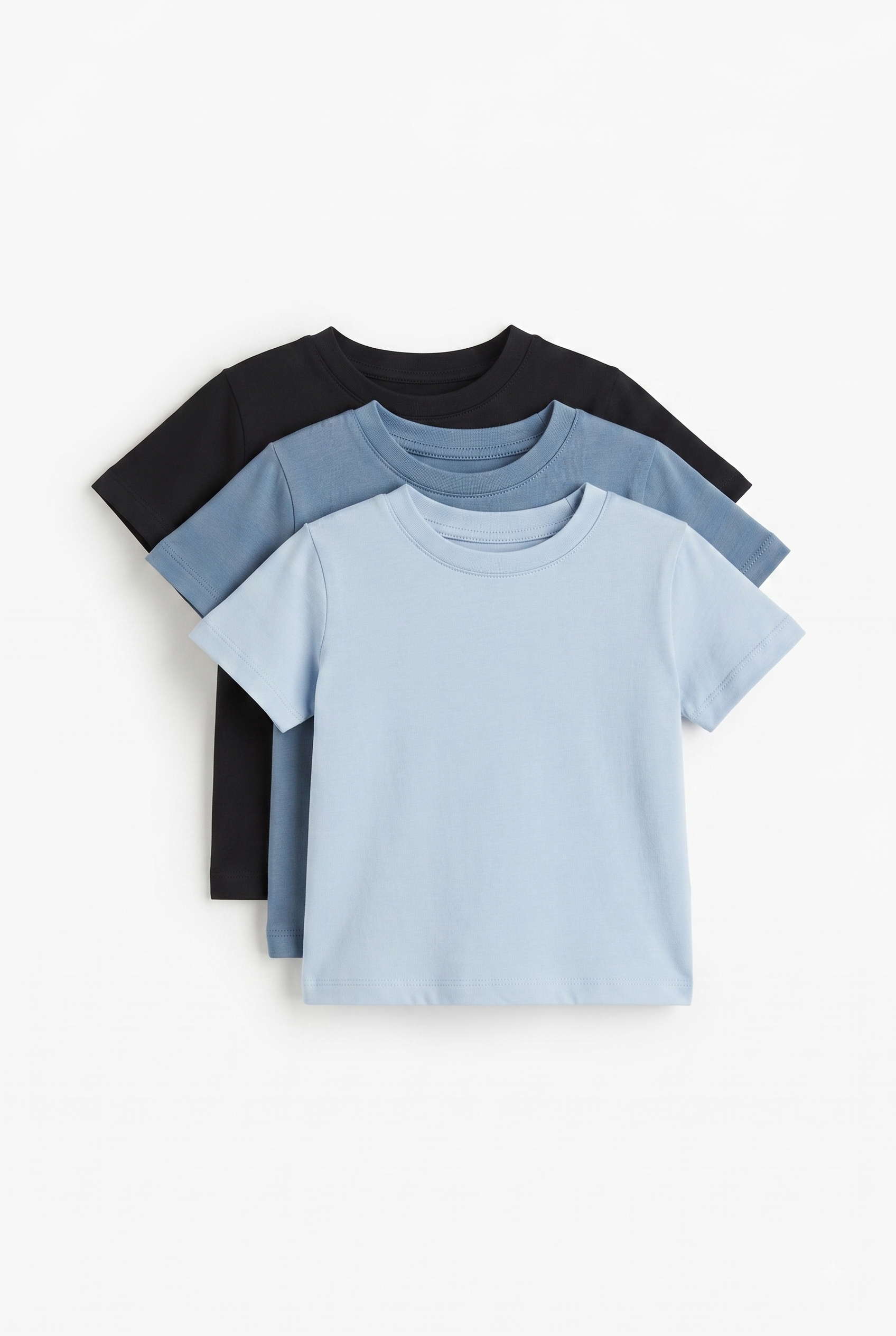 Kids Premium Cotton T-Shirt 3-Pack KD01 Secondary image