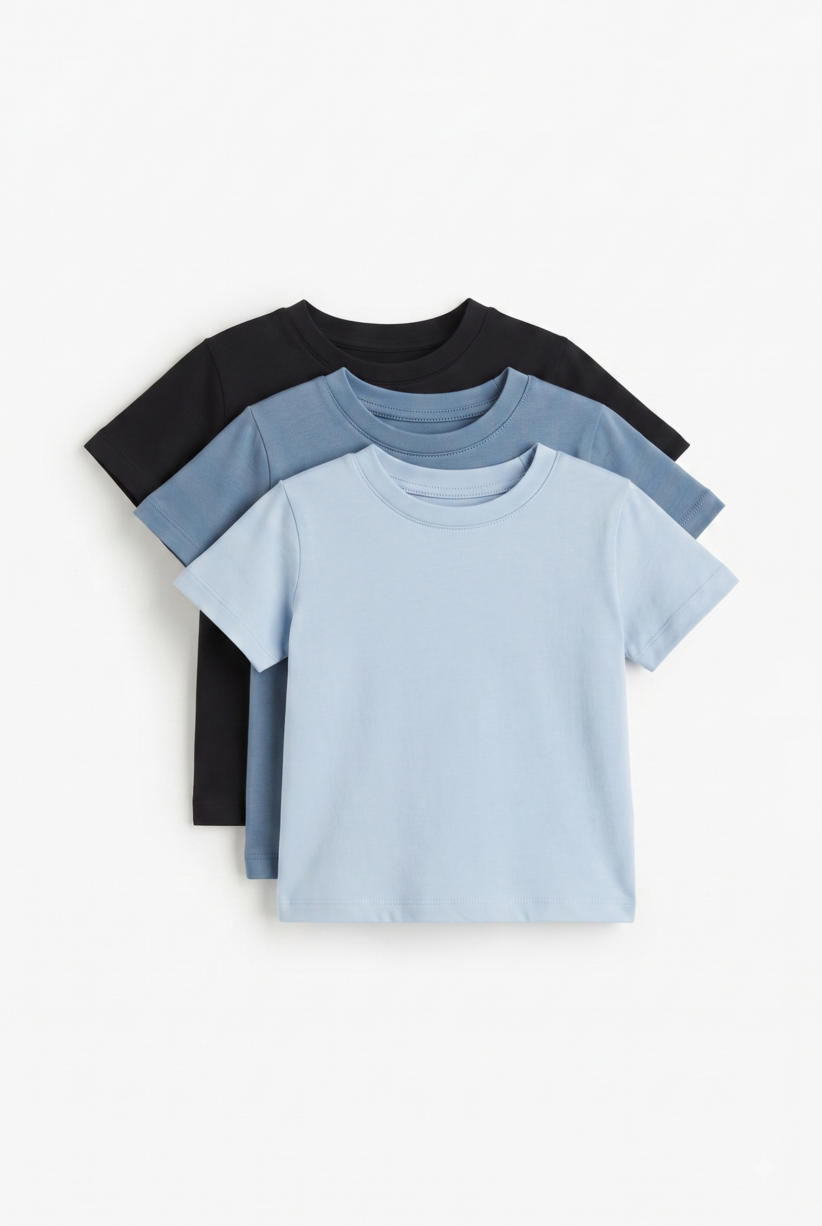 Kids Premium Cotton T-Shirt 3-Pack KD01