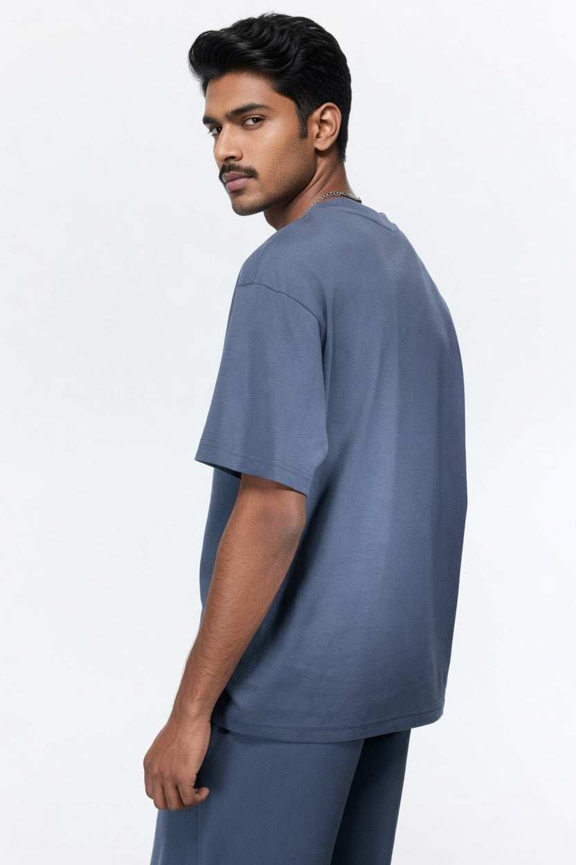 Gray Premium Cotton T-Shirt