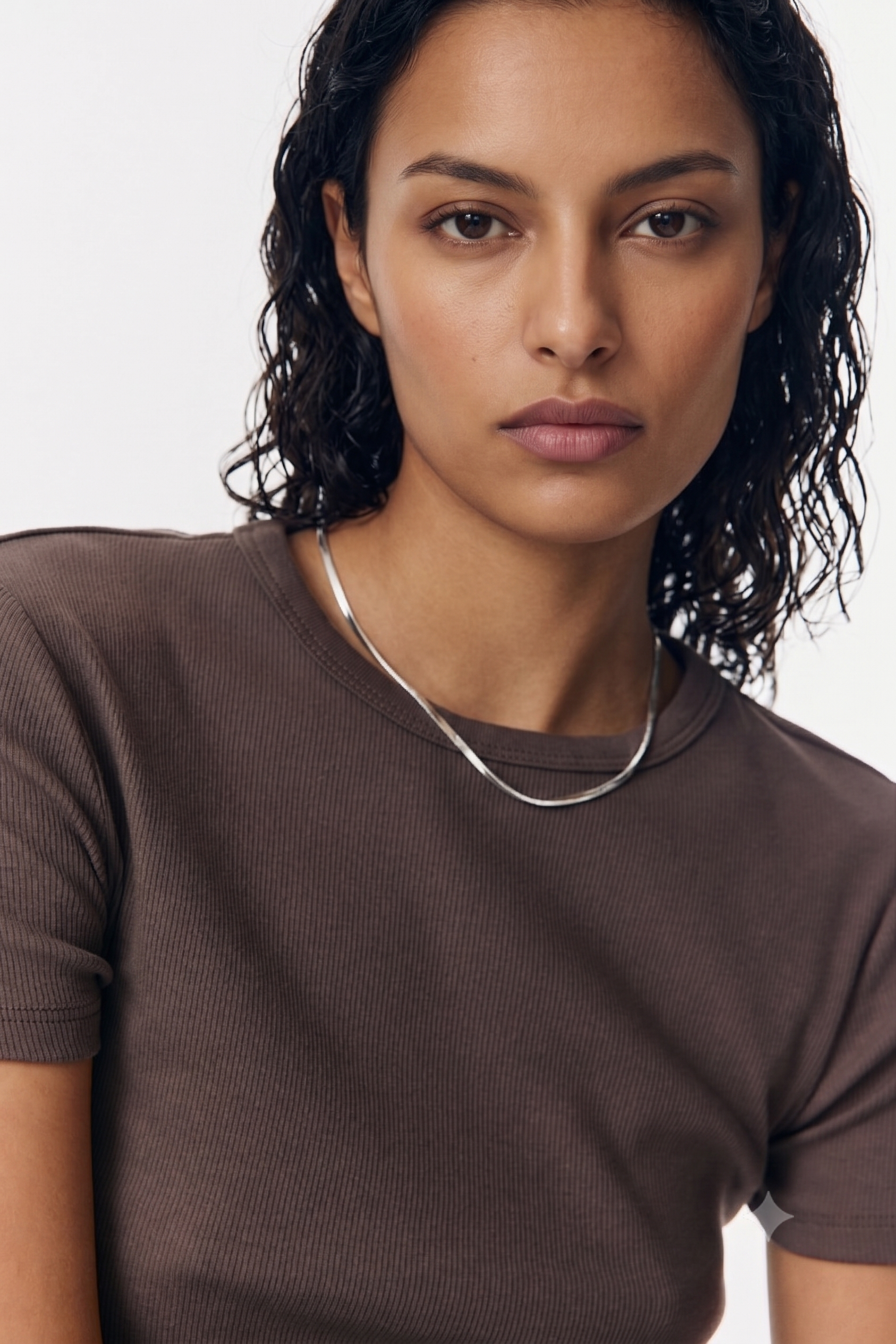 Brown Premium Cotton T-Shirt Secondary image
