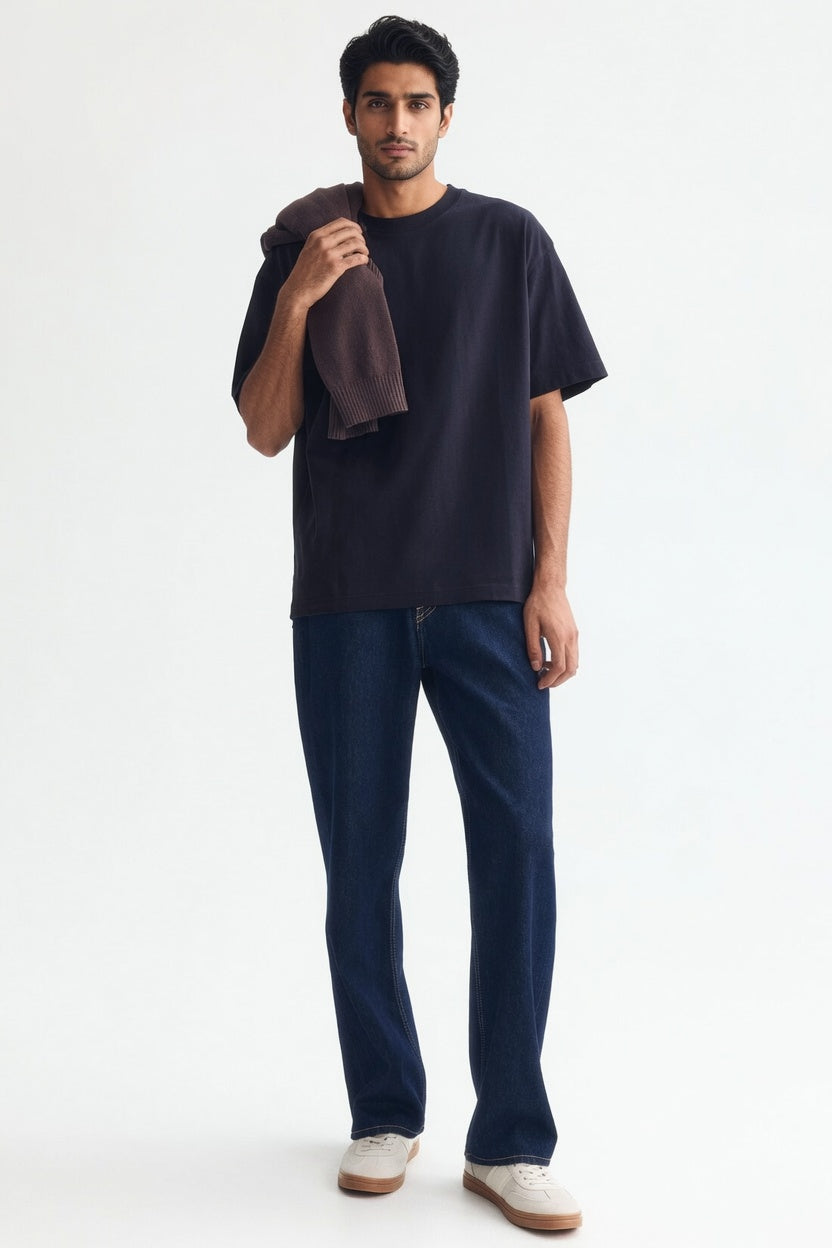 Black Premium Cotton T-Shirt