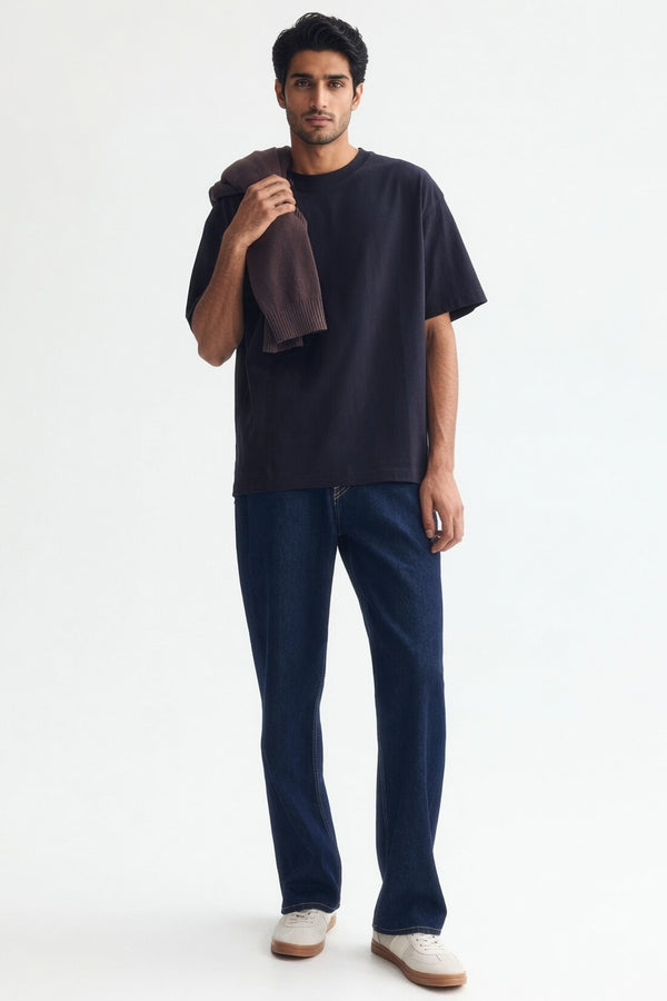 Black Premium Cotton T-Shirt