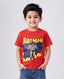 Kids premium printed t shirt- Red