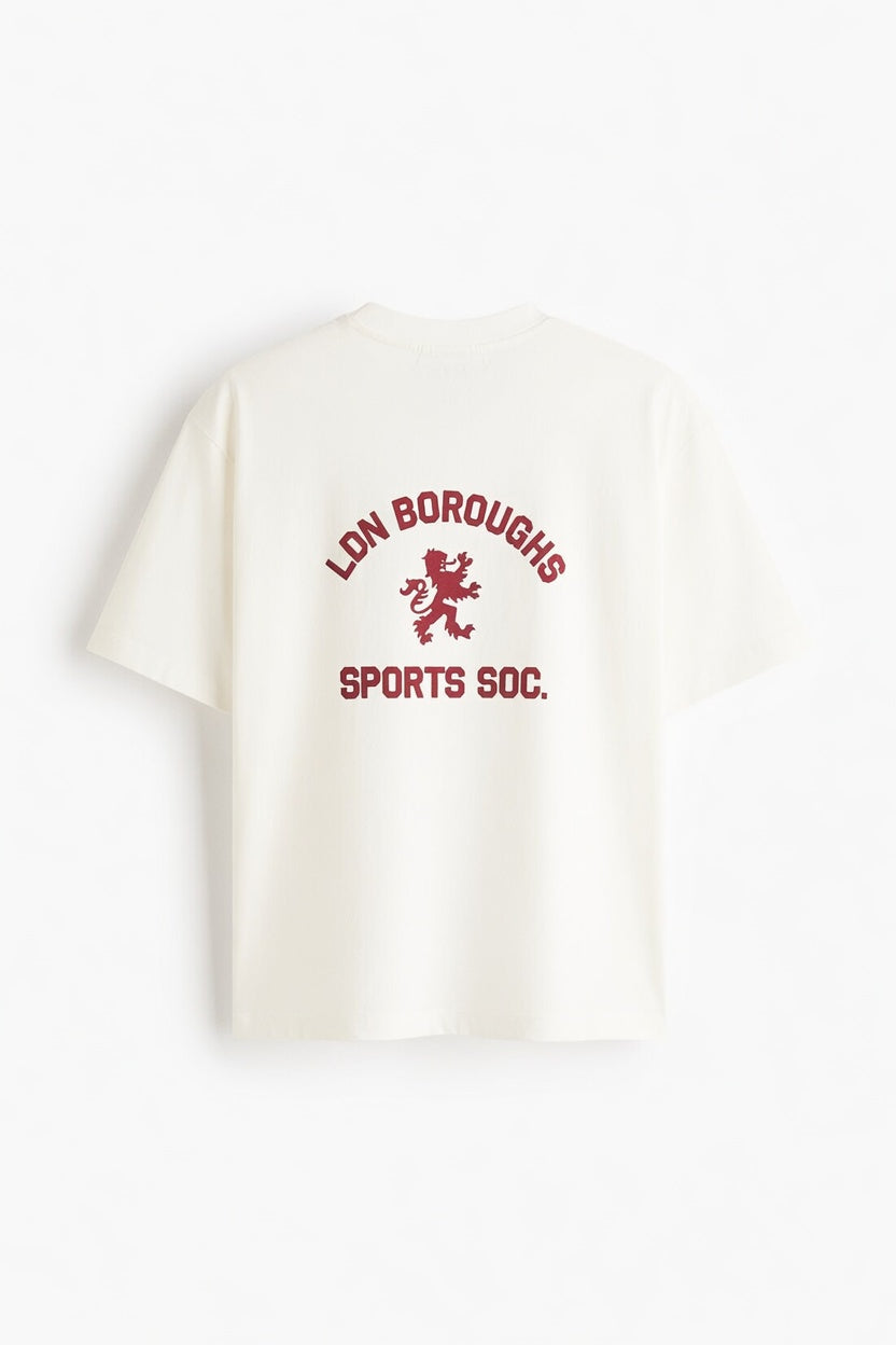 White Premium Printed Cotton T-Shirt