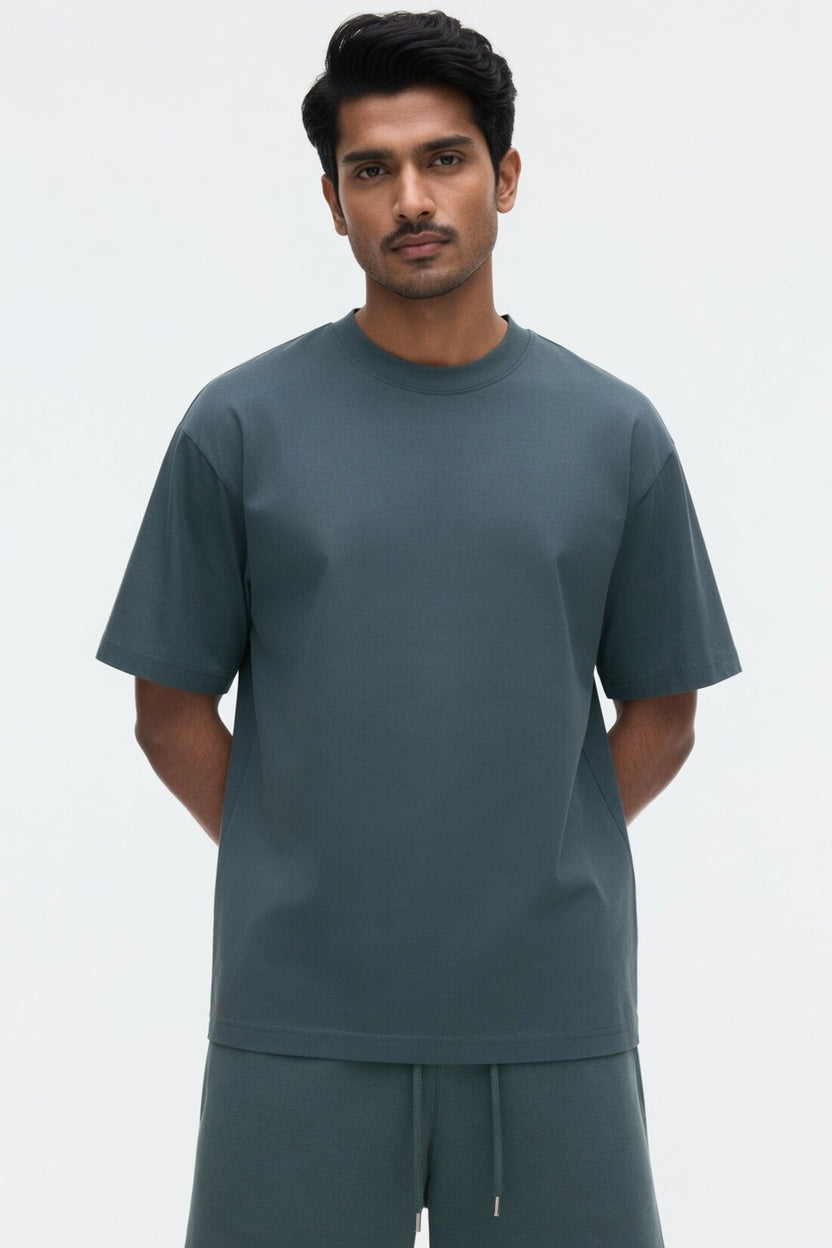 Green Premium Cotton T-Shirt Secondary image