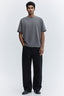 Classic Gray Premium Cotton T-Shirt