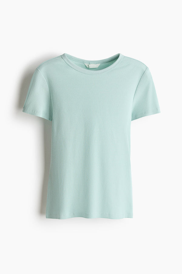 Sea Green Premium Cotton T-Shirt