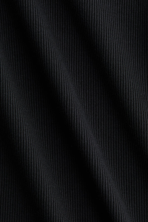 Black Premium Cotton Sleeveless T-Shirt