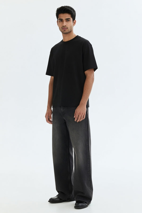 Black Premium Cotton T-Shirt
