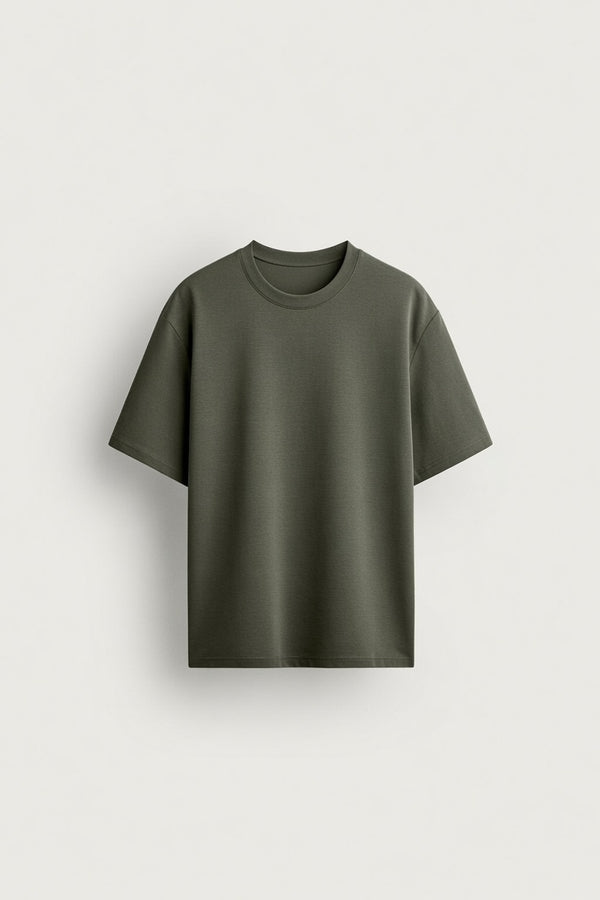 Green Premium Cotton T-Shirt