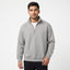 Essential Solid Quarter-Zip Fleece Sweatshirt – Heather Grey (Color Variations Available)