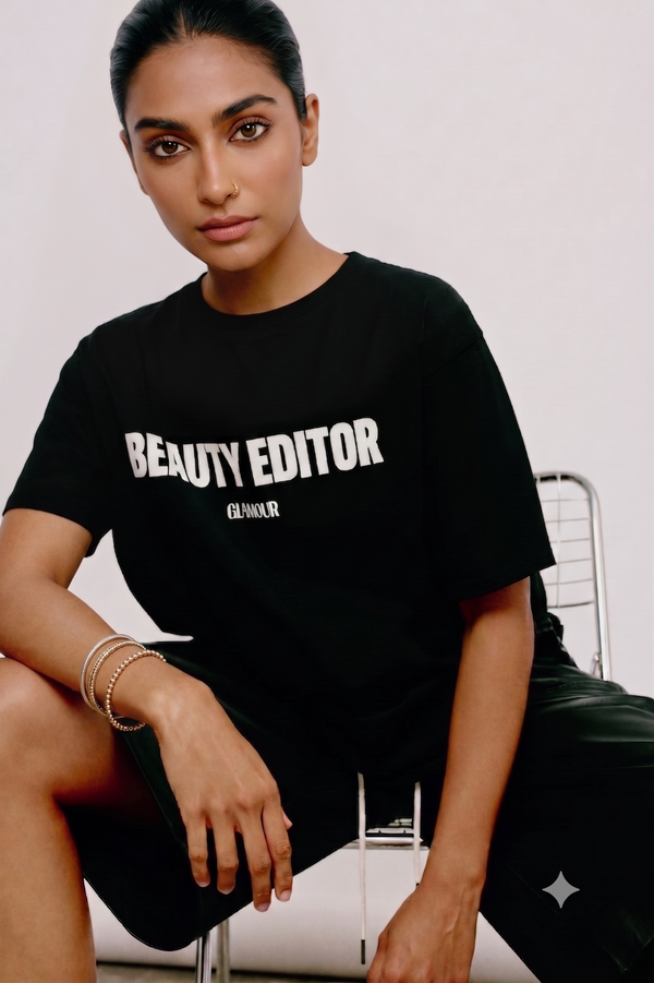 Black Premium Printed Cotton T-Shirt