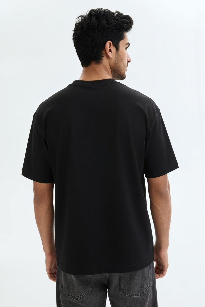 Black Premium Cotton T-Shirt