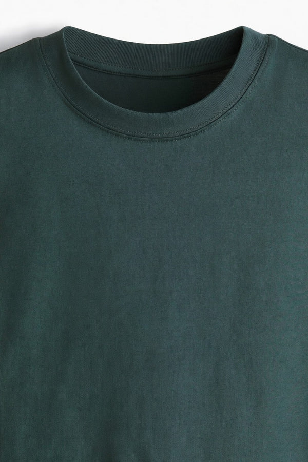 Green Premium Cotton T-Shirt