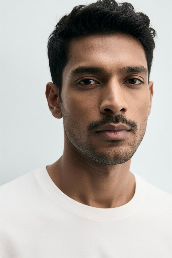 White Premium Cotton T-Shirt