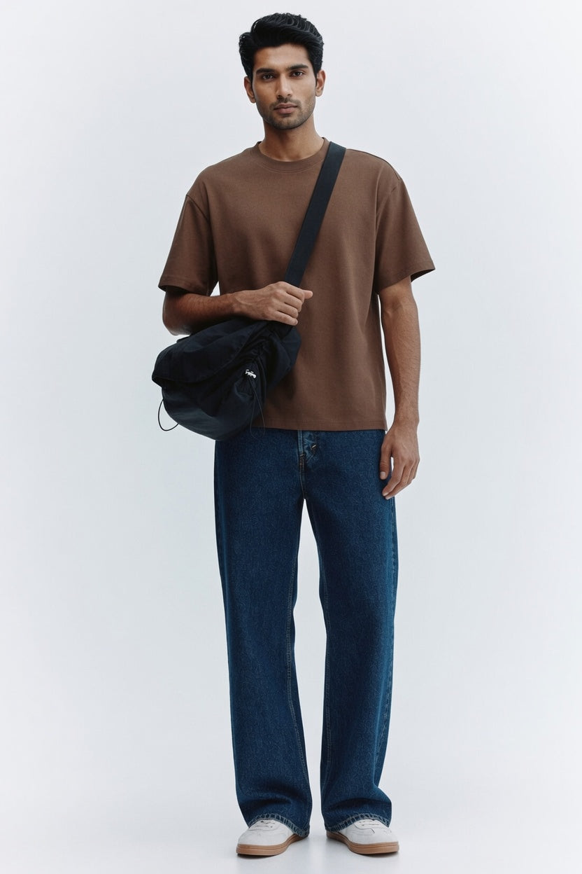 Brown Premium Cotton T-Shirt Secondary image