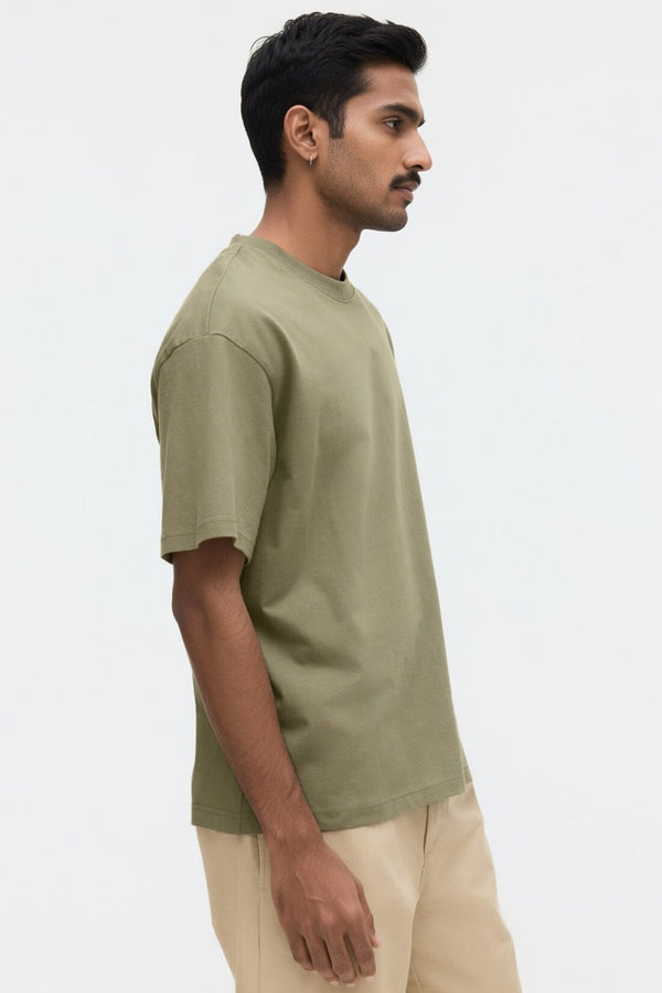 Green Premium Cotton T-Shirt