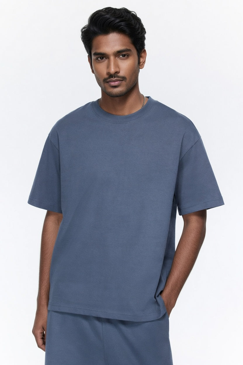 Gray Premium Cotton T-Shirt Secondary image