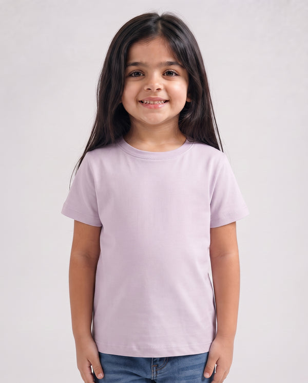 Premium Cotton Shirt for Girls – Lavender