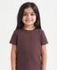 Premium Cotton Shirt for Girls – Chocolate Brown