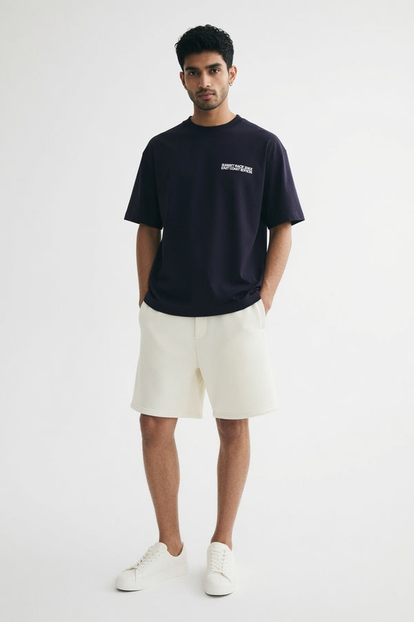 Black Premium Printed Cotton T-Shirt