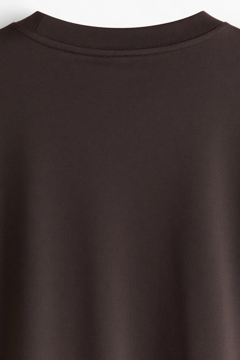 Brown Premium Cotton T-Shirt