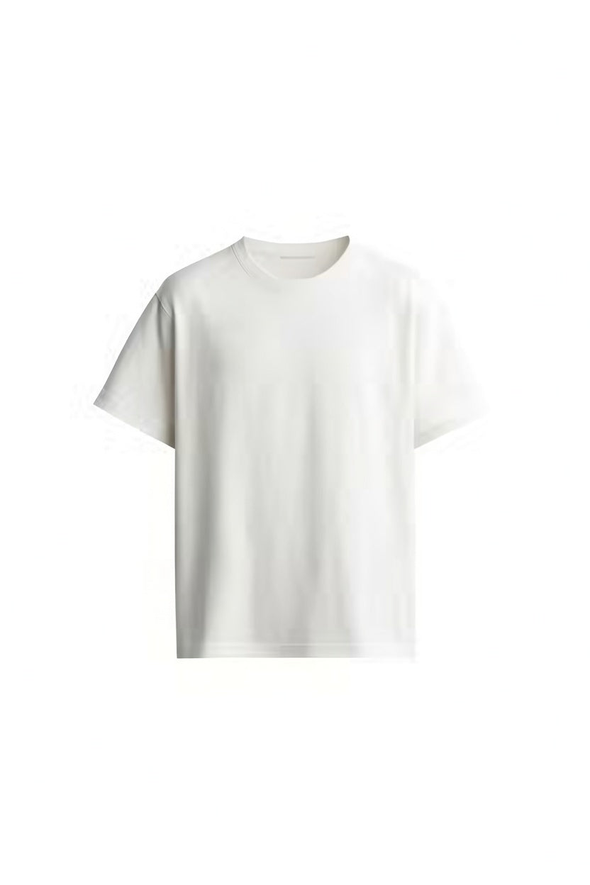 White Premium Cotton T-Shirt