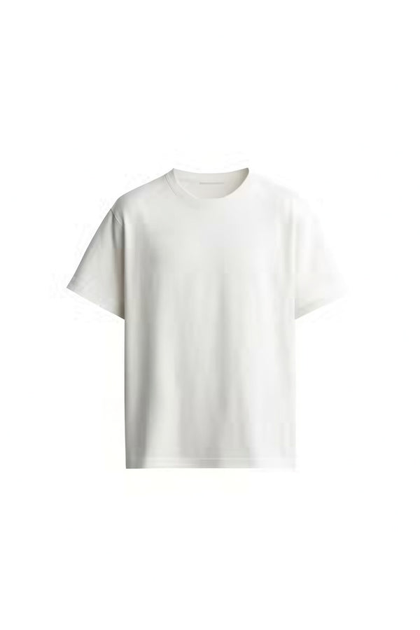 White Premium Cotton T-Shirt
