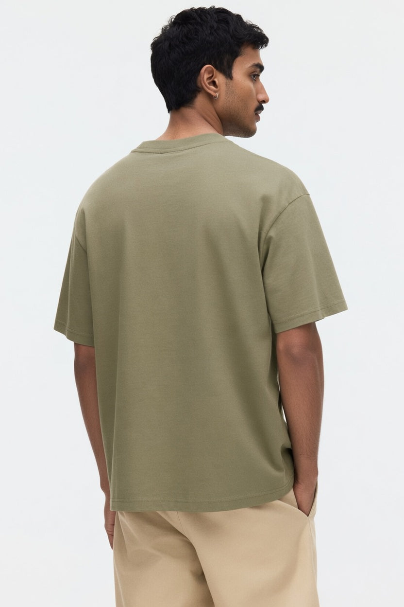 Green Premium Cotton T-Shirt