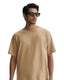 Light Beige Premium Cotton T-Shirt
