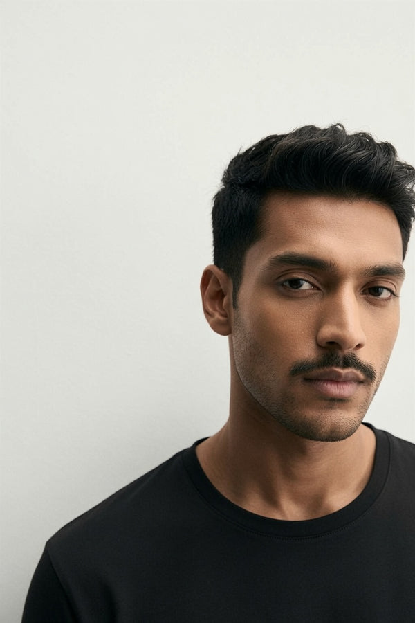 Black Premium Cotton T-Shirt