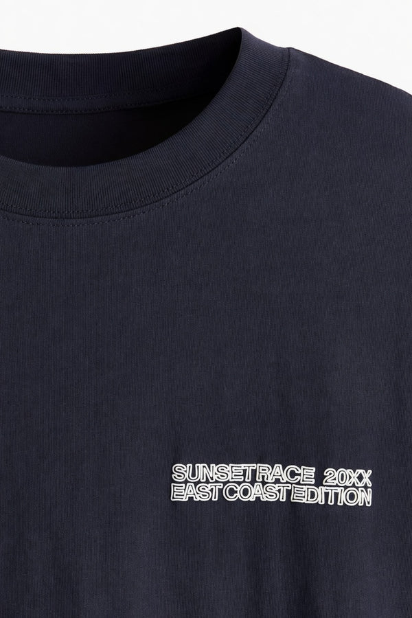 Black Premium Printed Cotton T-Shirt
