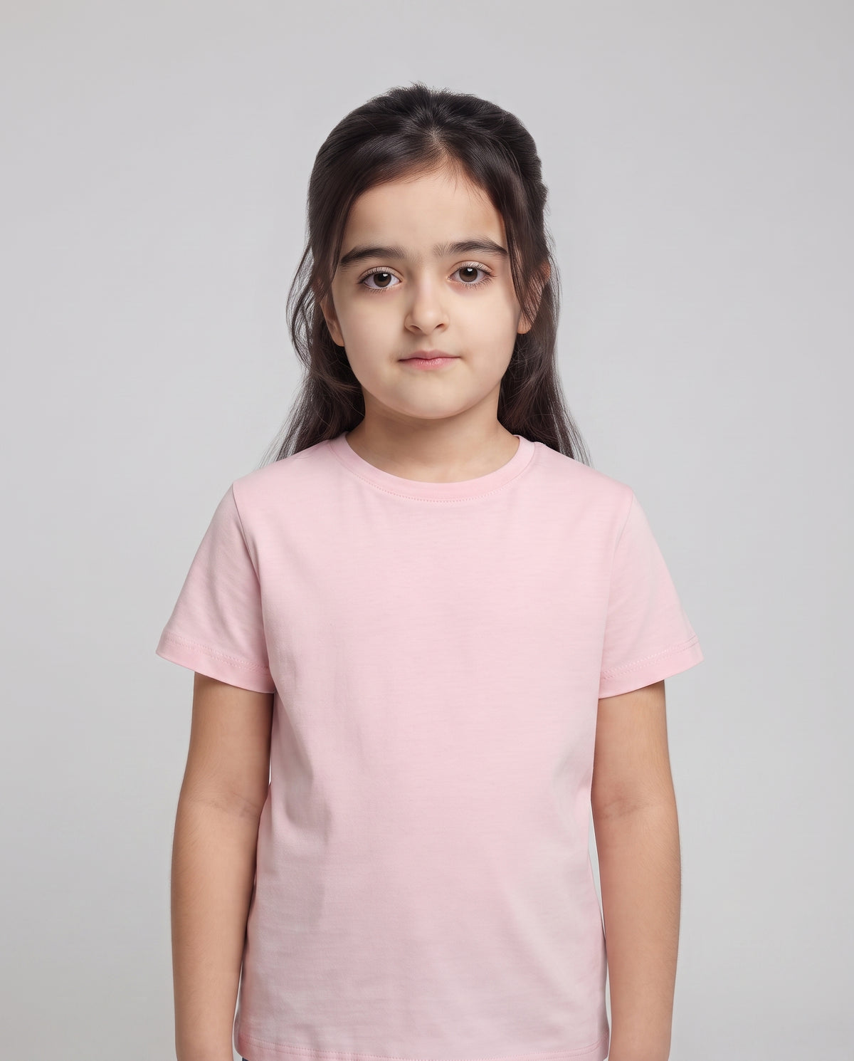 Premium Cotton Shirt for Girls –Pink Main image