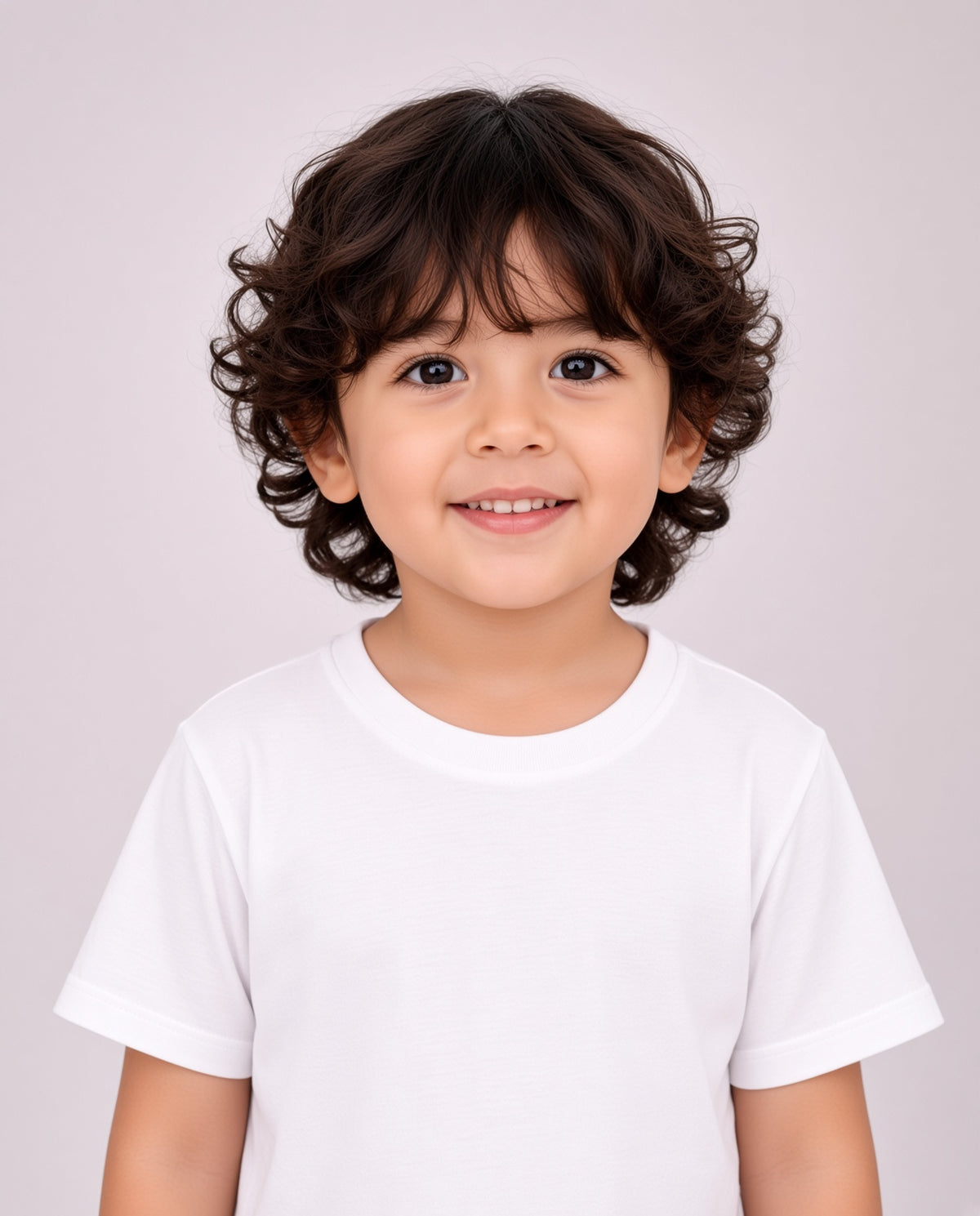 Premium Cotton Shirt for Boys –White