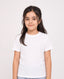 Premium Cotton Shirt for Girls –White