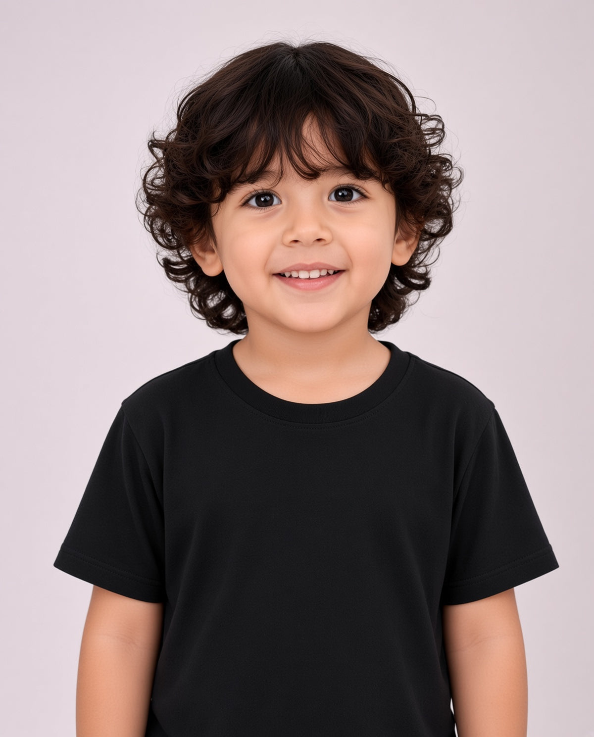 Premium Cotton Shirt for Boys –Black