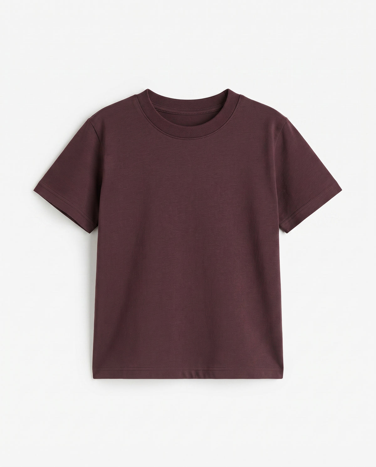 Premium Cotton Shirt for Girls – Chocolate Brown
