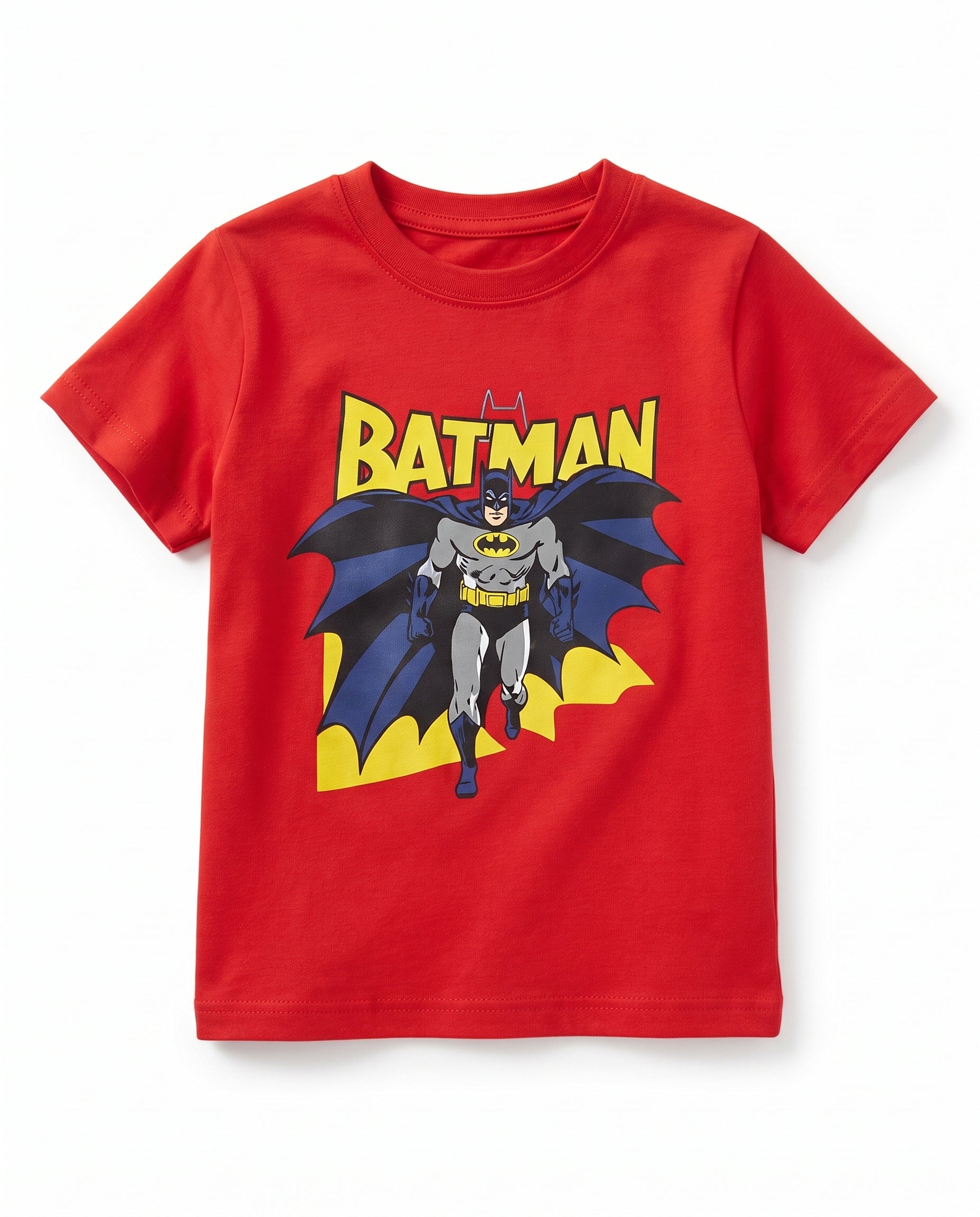 Kids premium printed t shirt- Red Secondary image